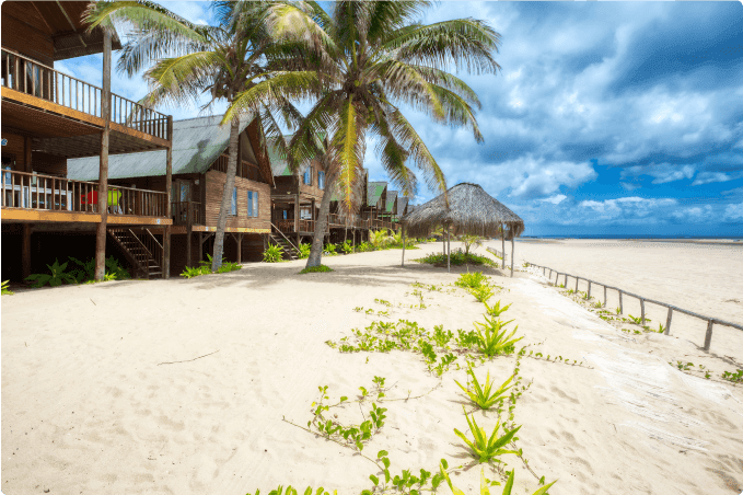 Beach scene Mozambique
